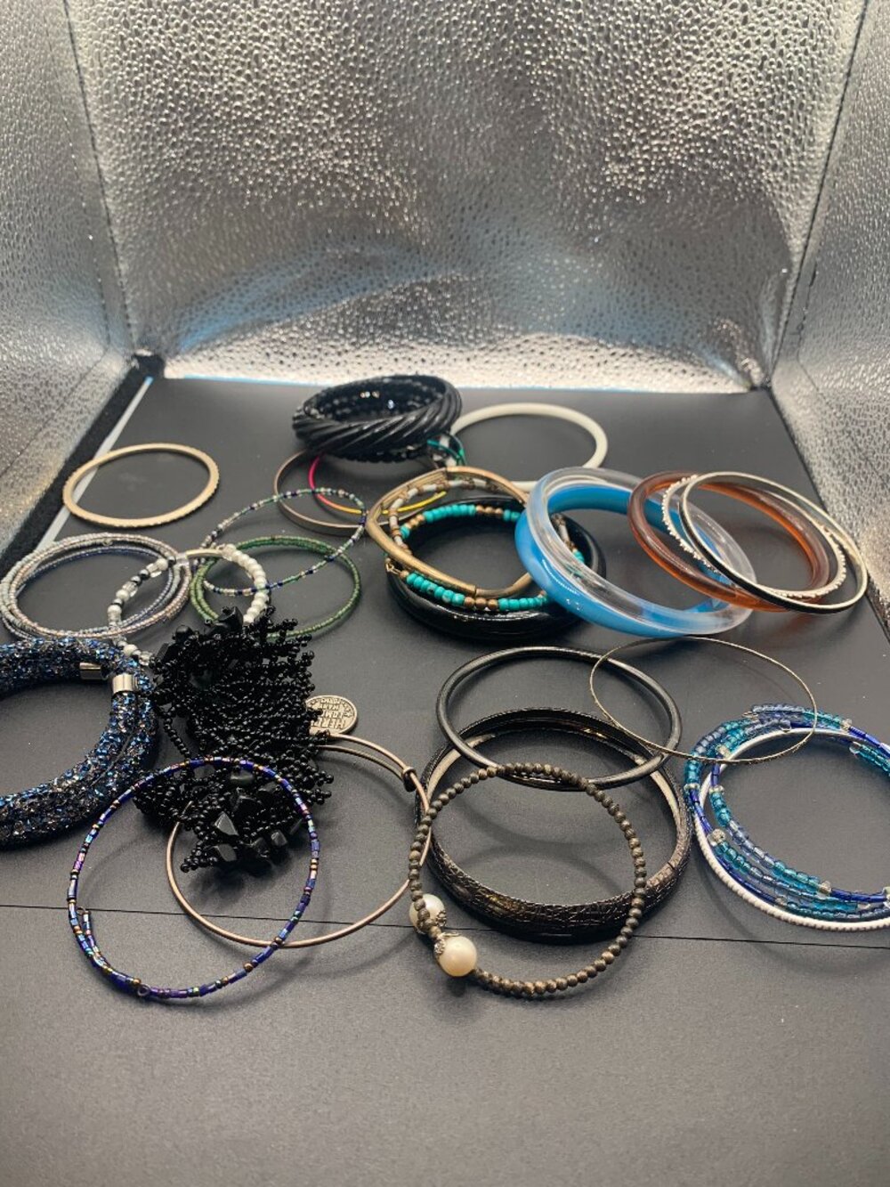 28ct Assorted Fashion Bracelet Bundle SELLING AS IS
